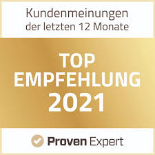 ProvenExpert Top Empfehlung 2021