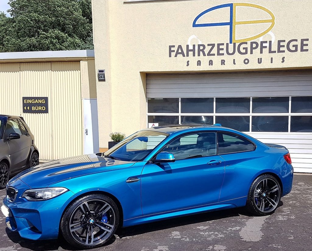 Referenzen BMW M2 blau referenzen