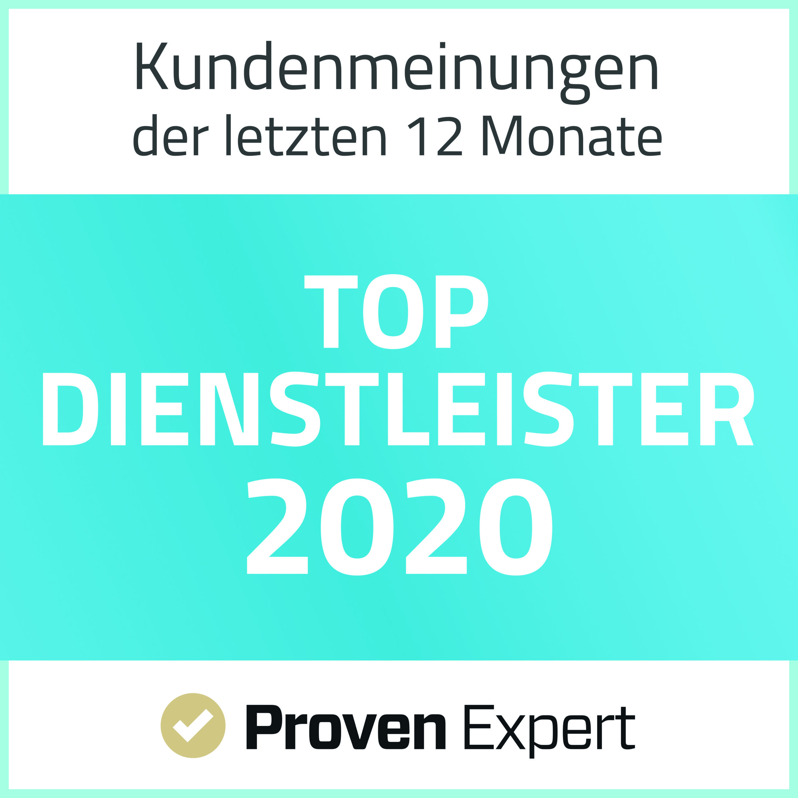 Provenexpert Top Dienstleister 2020 Badge scaled referenzen