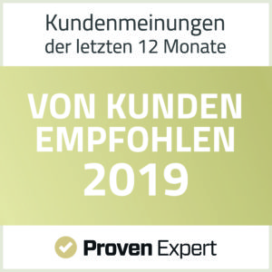 Provenexpert Von Kunden empfohlen 2019 referenzen